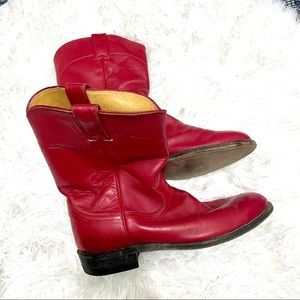 Red Cowboy Boots